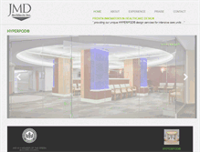 Tablet Screenshot of jmdarchitects.com